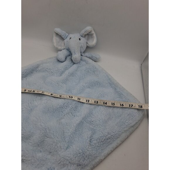 S L Home Fashions Baby Lovey Elephant Security Blanket So Dreamy Blue Plush - Picture 11 of 11